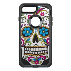 Colorful Candy Skull OtterBox Defender iPhone 7 Plus Case
