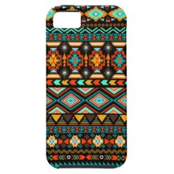 Colorful Modern Tribal Pattern Turquoise Andes iPhone SE/5/5s Case