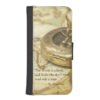 Compass World Travel Map Wallet Phone Case For iPhone SE/5/5s