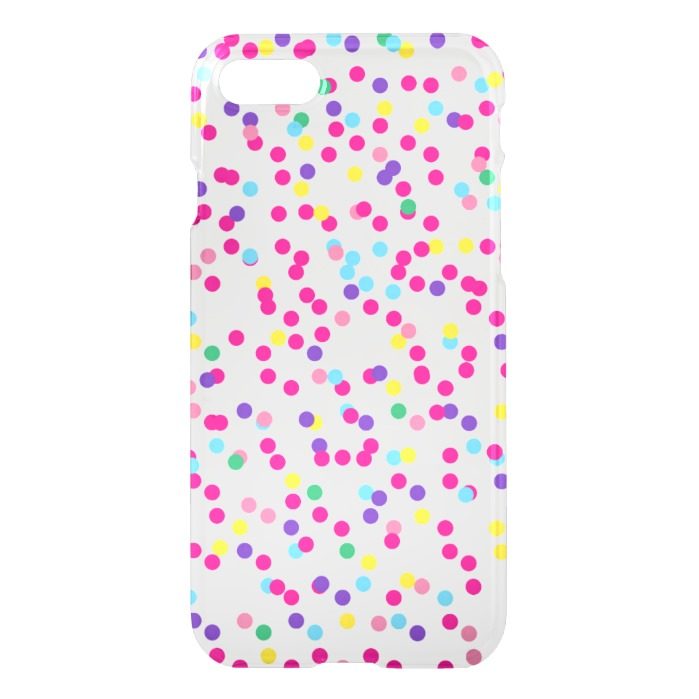 Confetti Dots iPhone 7 Case