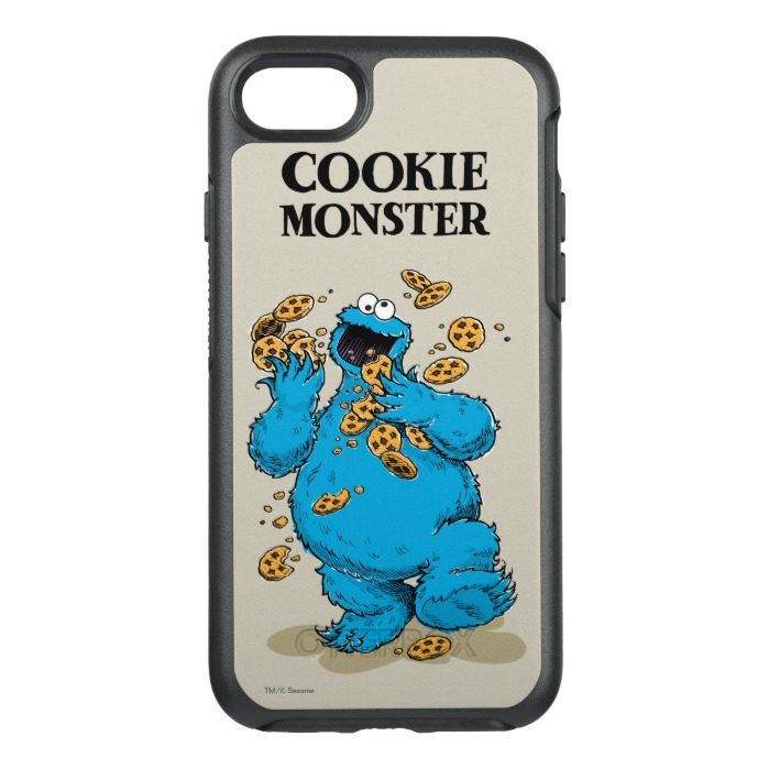 Cookie Monster Crazy Cookies 2 OtterBox Symmetry iPhone 7 Case