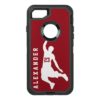 Cool New Sports Red Basketball Player Name OtterBox Defender iPhone 7 Case