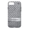 Cool Premium Diamond Cut Metallic Plate Pattern iPhone 7 Case