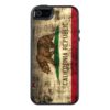 Cool Vintage Grunge Flag of California Flag OtterBox iPhone 5/5s/SE Case