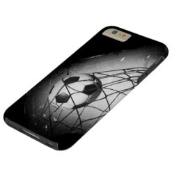 Cool Vintage Grunge Football in Goal Tough iPhone 6 Plus Case
