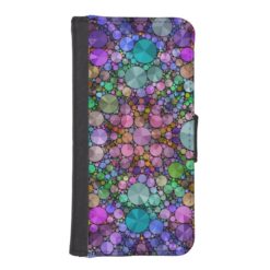 Crazy Beautiful Abstract iPhone5 Wallet Case