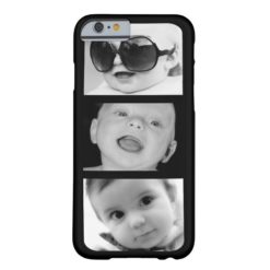 Create-Your-Own 3 Photo Upload iPhone 6 Slim Case