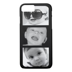 Create-Your-Own 3 Photo Upload iPhone 7 Slim Case