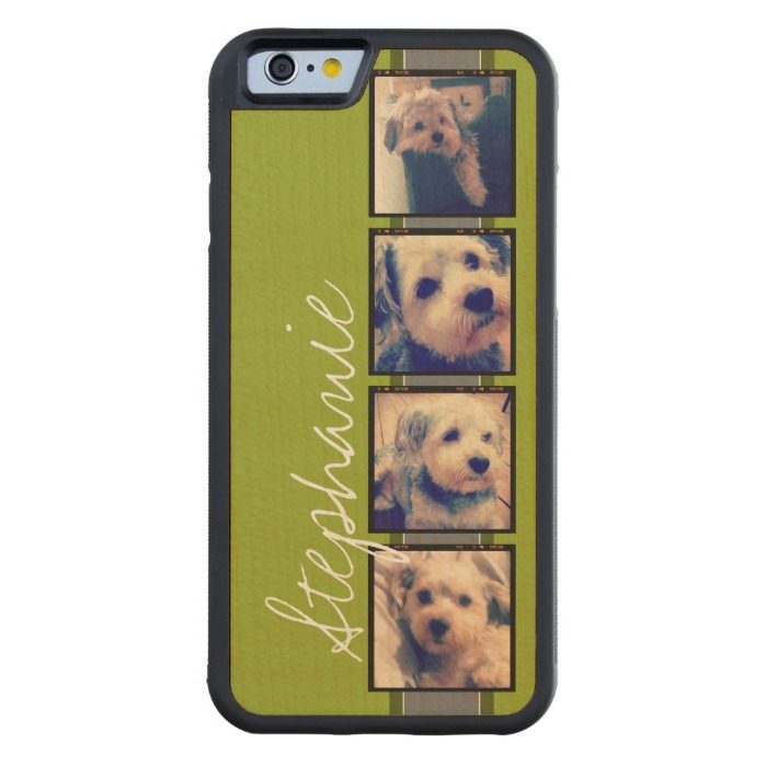 Create Your Own Instagram Photo Collage Carved Maple iPhone 6 Bumper Case
