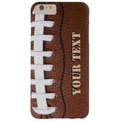 Custom Football Cell Phone Barely There iPhone 6 Plus Case