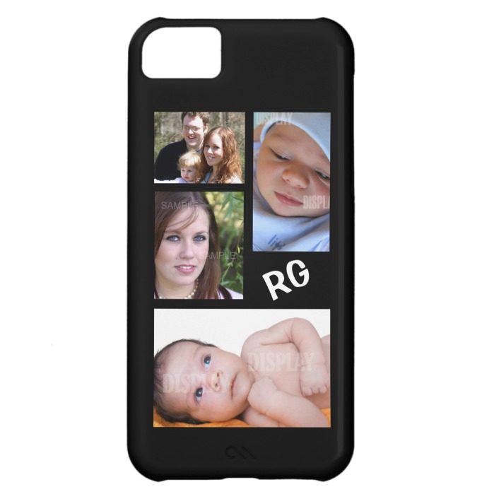 Custom Photo Collage Customizable Case For iPhone 5C