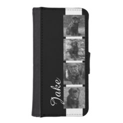 Custom Photo Collage Customizable iPhone SE/5/5s Wallet Case