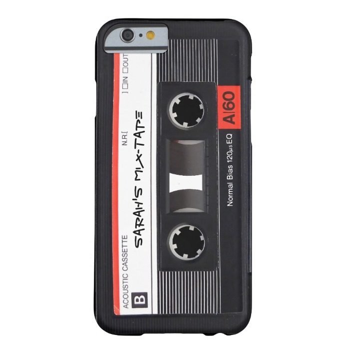 Custom Retro Cassette Tape Barely There iPhone 6 Case