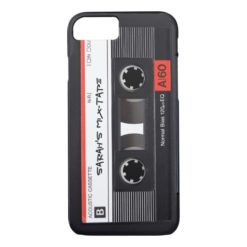 Custom Retro Cassette Tape iPhone 7 Case