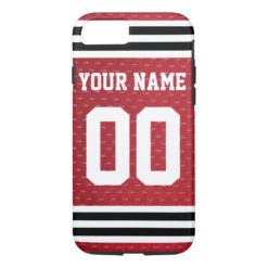 Customized Sports Hockey Jersey iPhone 7 Case