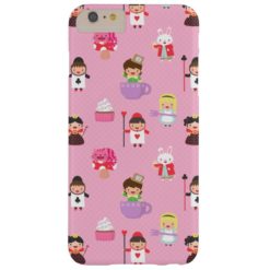 Cute Alice in Wonderland Pattern For Girls Barely There iPhone 6 Plus Case