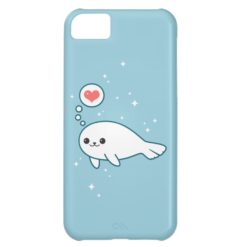 Cute Baby Seal Cover For iPhone 5C