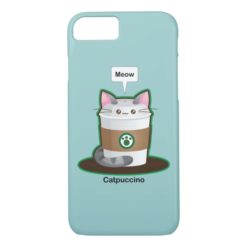 Cute Cat Coffee iPhone 7 Case