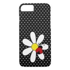 Cute Ladybug Daisy iPhone 7 Case
