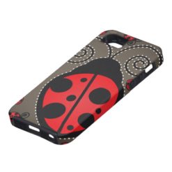 Cute Ladybugs iPhone 5 Case-Mate Tough iPhone SE/5/5s Case