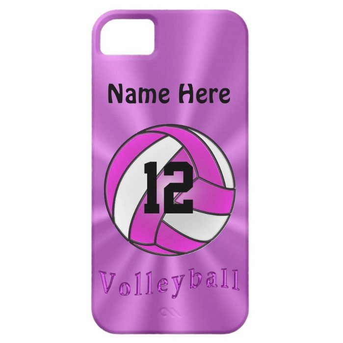 Cute Personalized iPhone 5S Volleyball Cases