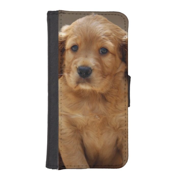 Cute Puppy iPhone SE/5/5s Wallet Case