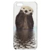 Cute adorable fluffy otter animal cover for iPhone 5C