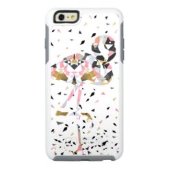 Cute geometric Flamingo abstract design OtterBox iPhone 6/6s Plus Case