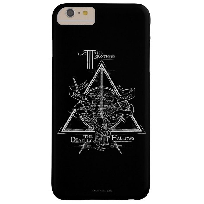 DEATHLY HALLOWS? Graphic Barely There iPhone 6 Plus Case
