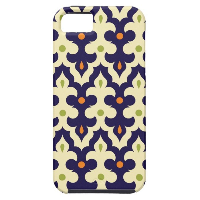 Damask paisley arabesque Moroccan pattern girly iPhone SE/5/5s Case