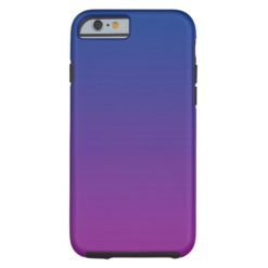Dark Blue & Purple Ombre Tough iPhone 6 Case