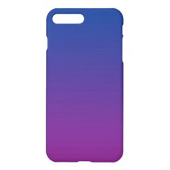 Dark Blue & Purple Ombre iPhone 7 Plus Case