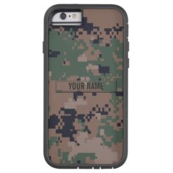 Digital Woodland Camouflage Customizable Tough Xtreme iPhone 6 Case