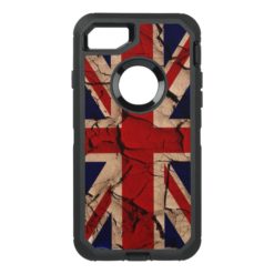 Dirty Vintage UK British Themed OtterBox Defender iPhone 7 Case