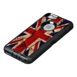 Dirty Vintage UK British Themed OtterBox Defender iPhone Case