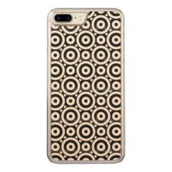 Disc Patterned Carved iPhone 7 Plus Case