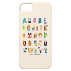 Disney Alphabet Mania iPhone SE/5/5s Case