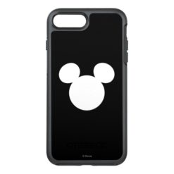Disney Logo | White Mickey Icon OtterBox Symmetry iPhone 7 Plus Case
