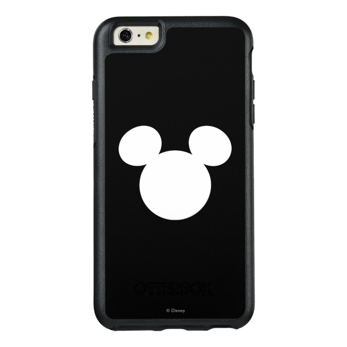 20% Off | Disney Logo | White Mickey Icon OtterBox iPhone 6/6s Plus Case - Case Plus