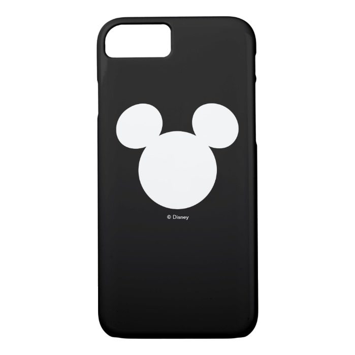 Disney Logo | White Mickey Icon iPhone 7 Case