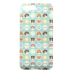 Dog Lover Pattern iPhone 7 Plus Case