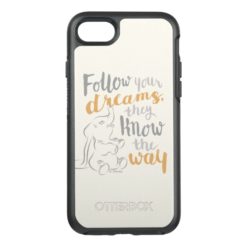 Dumbo | Follow Your Dreams OtterBox Symmetry iPhone 7 Case