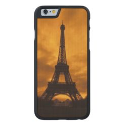 EU France Paris. Eiffel Tower. Carved Maple iPhone 6 Slim Case