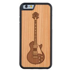 Electric Guitar Carved Cherry iPhone 6 Bumper