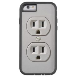 Electrical Outlet Plug in Tough Xtreme iPhone 6 Case