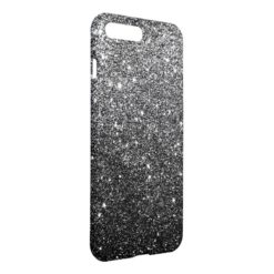 Elegant Black Glitter iPhone 7 Plus Case