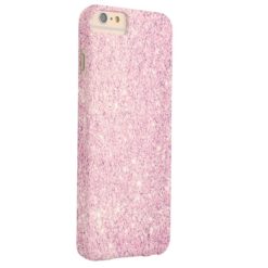 Elegant Pink Glitter Luxury Barely There iPhone 6 Plus Case