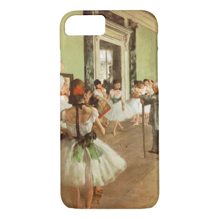 Elegant Vintage Degas The Dance Class Ballerina iPhone 7 Case