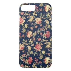 Elegant Vintage Floral Rose iPhone 7 Plus Case