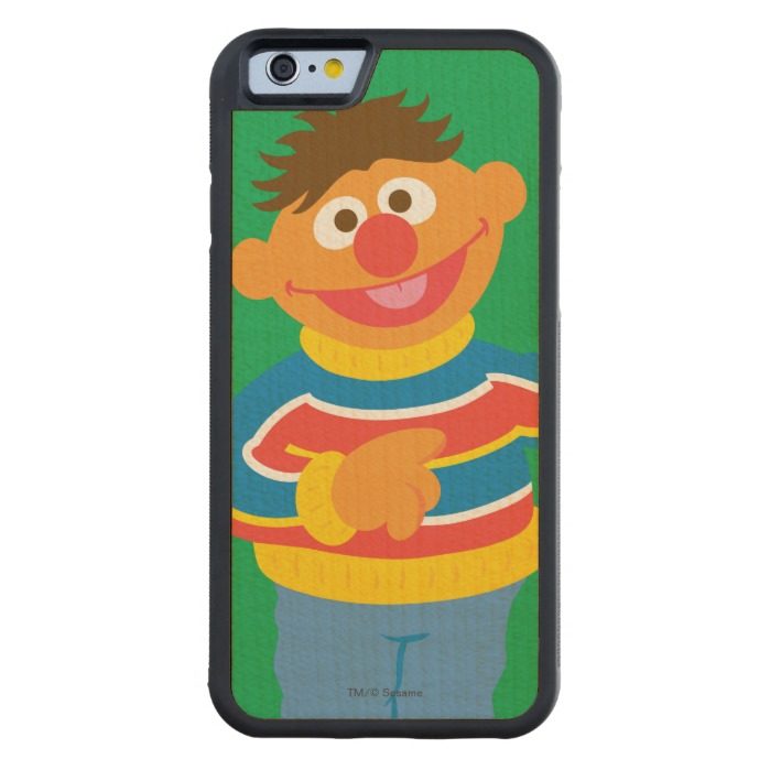 Ernie Graphic Carved Maple iPhone 6 Bumper Case